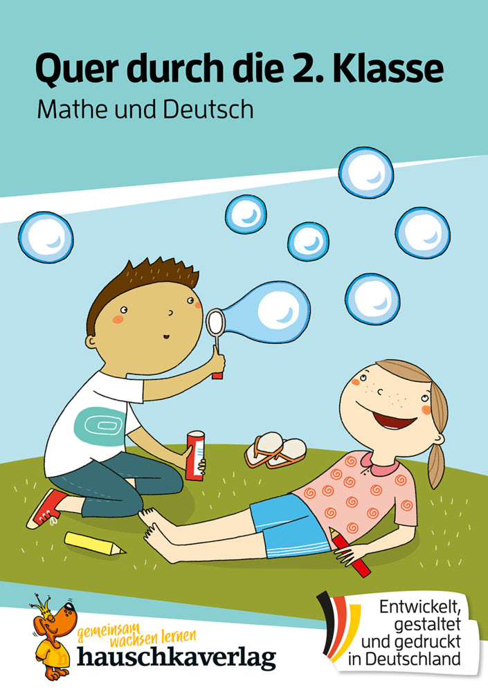 Mathe und Deutsch 2. Klasse Übungsblock (Andrea Guckel)