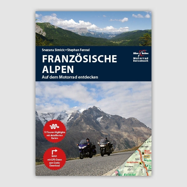 Motorrad Reiseführer Französische Alpen (Stephan Fennel)