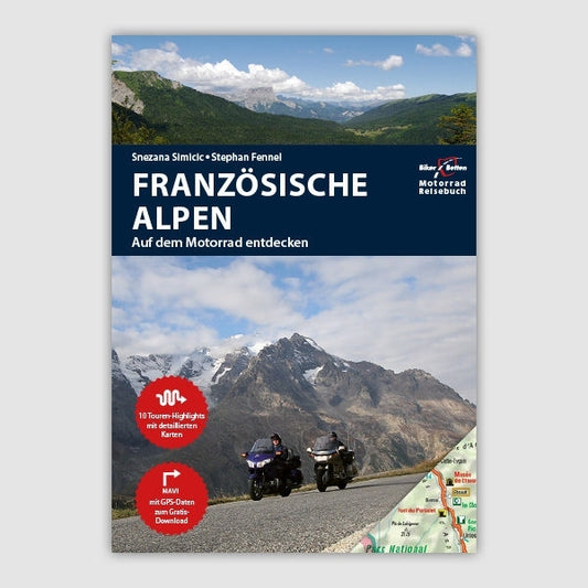 Motorrad Reiseführer Französische Alpen (Stephan Fennel)