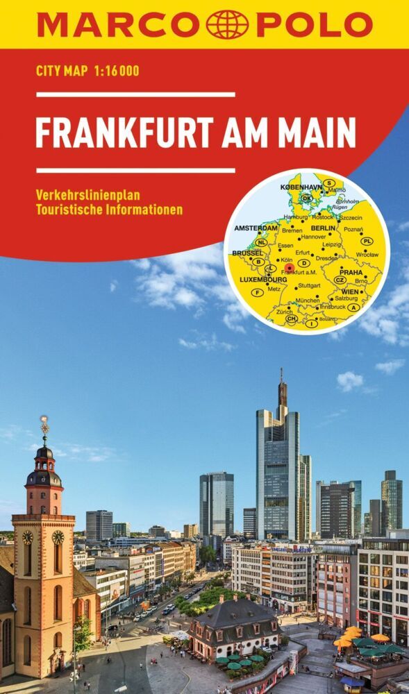 MARCO POLO Cityplan Frankfurt am Main 1:16.000. Francfort-sur-le-Main (Marco Polo Verlag)