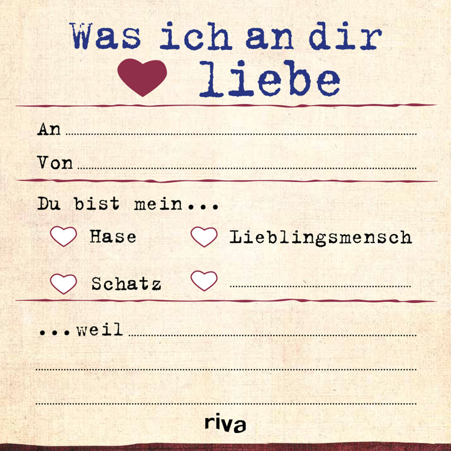 Was ich an dir liebe - (Alexandra Reinwarth)