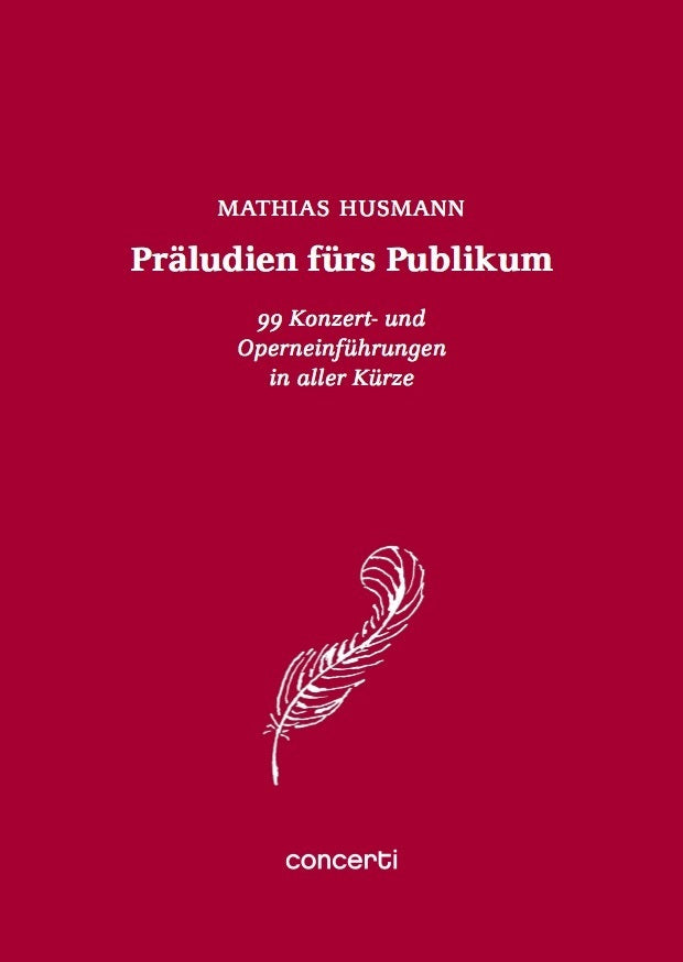 Präludien fürs Publikum.Bd.1 (Mathias Husmann)