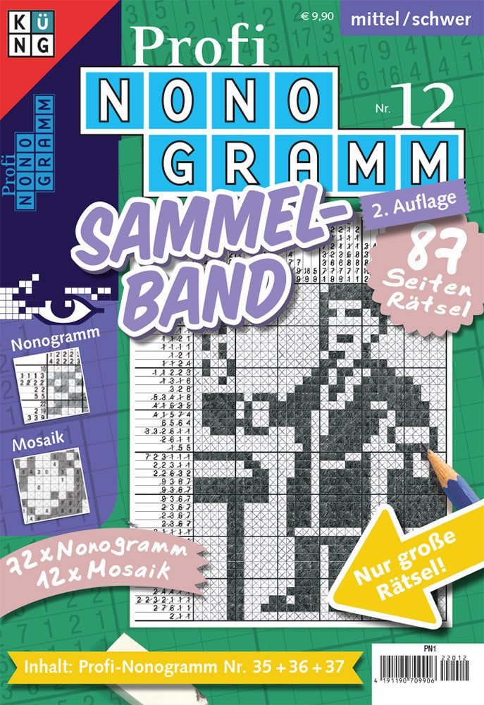 Profi-Nonogramm 3er-Band. Nr.12.Nr.12 (Conceptis Puzzles)