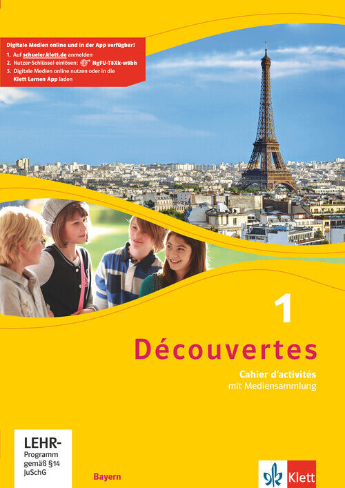 Découvertes 1. Ausgabe Bayern, Cahier d'activités mit MP3-CD und Video-DVD.Bd.1