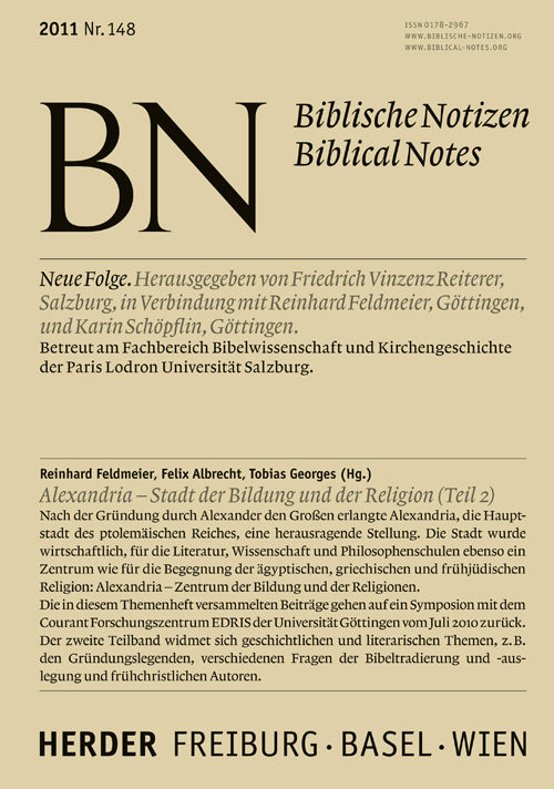 Alexandria - Stadt der Bildung und der Religion.Tl.2 (Friedrich V. Reiterer)