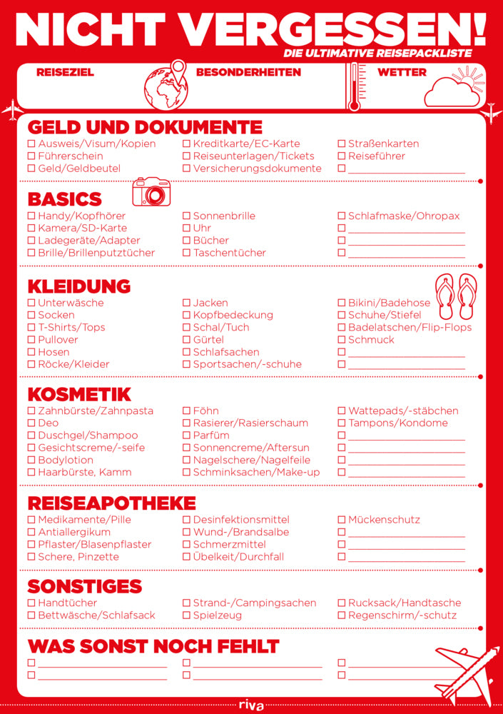 Nicht vergessen! (Riva Verlag)