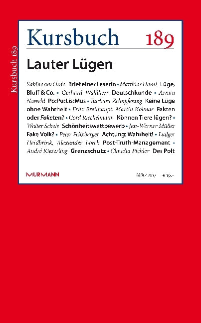 Kursbuch 189 (Peter Felixberger)