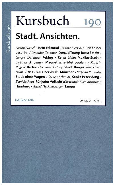 Kursbuch 190 (Peter Felixberger)