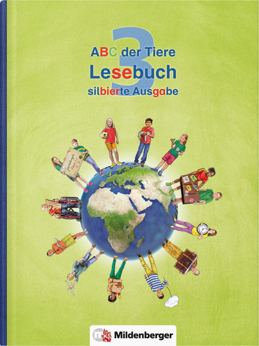 ABC der Tiere 3 - Lesebuch, silbierte Ausgabe