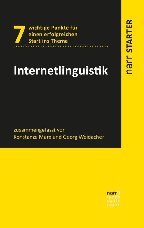 Internetlinguistik (Konstanze Marx)
