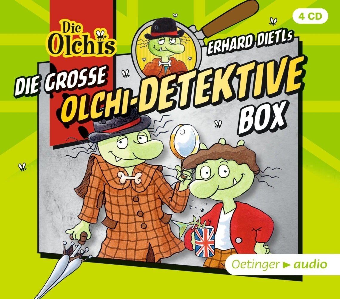 Die große Olchi-Detektive-Box 1, 4 Audio-CD (Erhard Dietl)