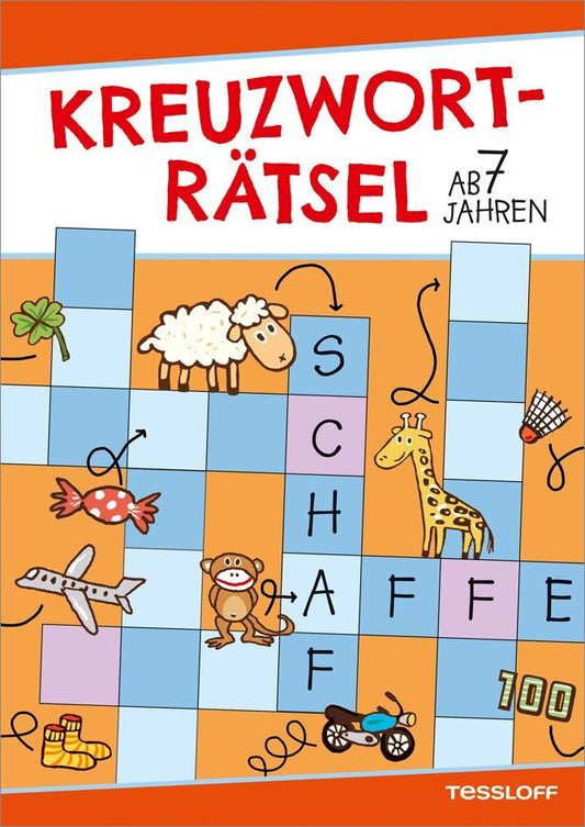 Kreuzworträtsel (Rot/Schaf), ab 7 Jahren (Die Rätselschmiede Christine Reguigne)