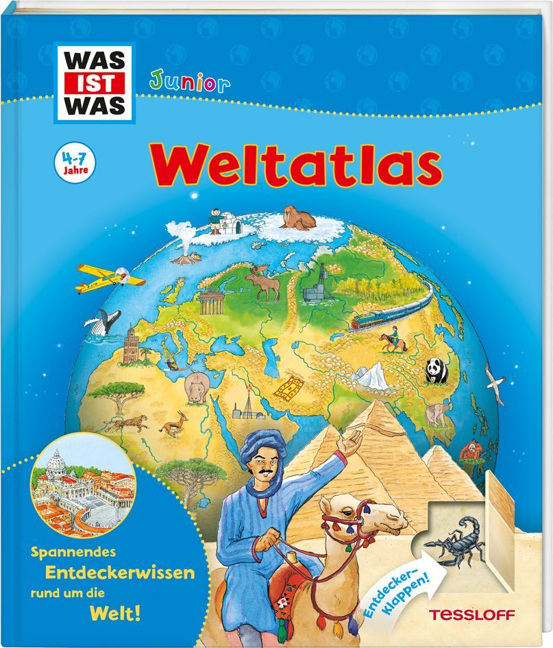 WAS IST WAS Junior Weltatlas für Kinder (Heike Herrmann)