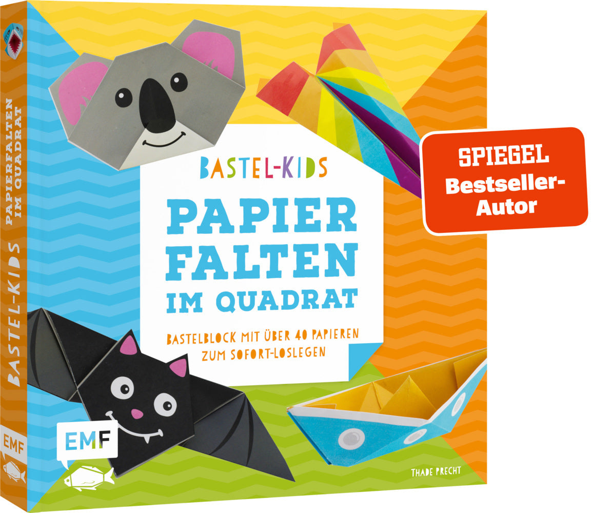 Papierfalten im Quadrat (Thade Precht)