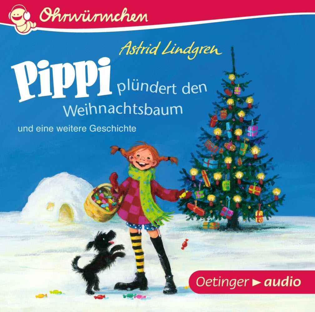 Pippi plündert den Weihnachtsbaum und eine weitere Geschichte, 1 Audio-CD (Astrid Lindgren)