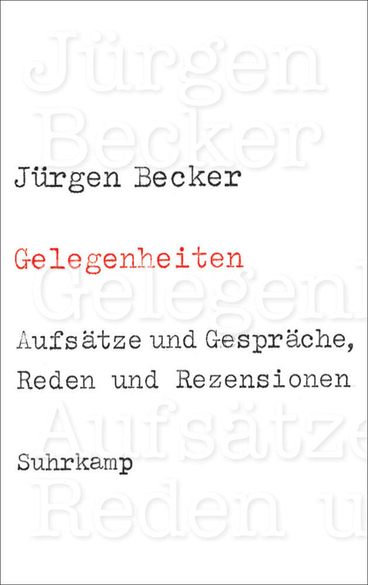 Gelegenheiten (Jürgen Becker)