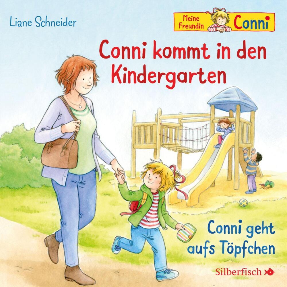 Conni kommt in den Kindergarten / Conni geht aufs Töpfchen, 1 Audio-CD (Liane Schneider)