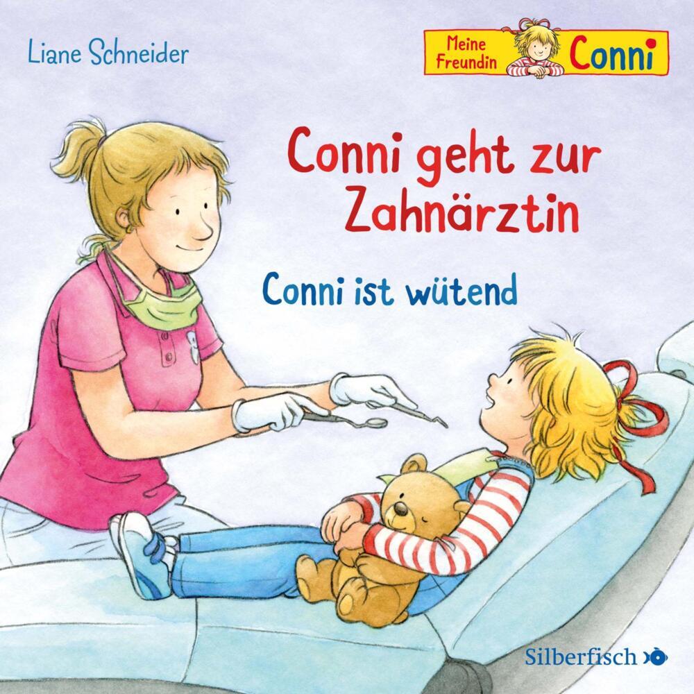 Conni geht zur Zahnärztin / Conni ist wütend, 1 Audio-CD (Liane Schneider)