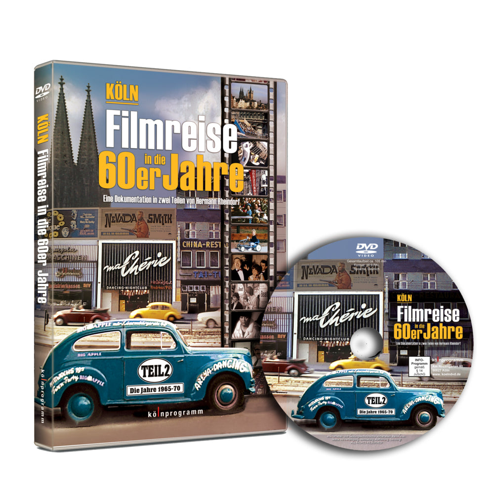Köln: Filmreise in die 60er Jahre.Tl.2, 1 DVD