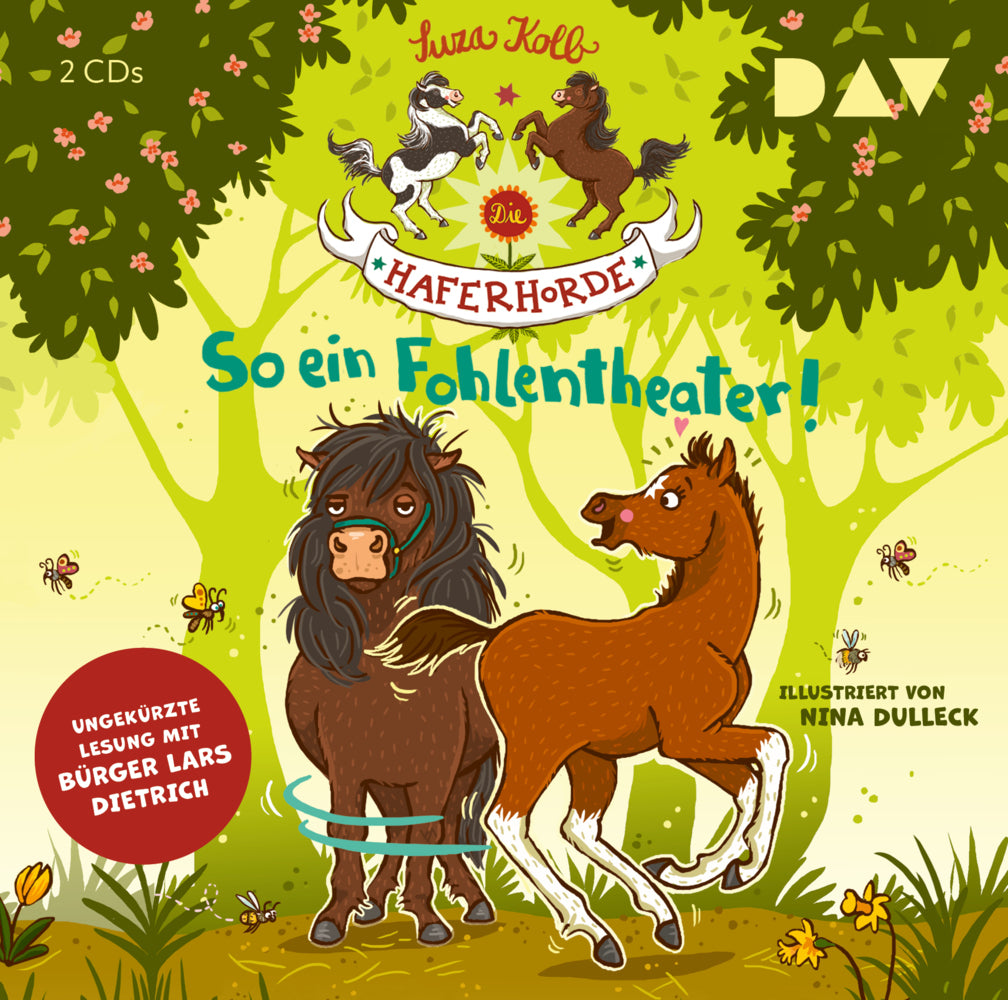 Die Haferhorde - So ein Fohlentheater!, 2 Audio-CDs (Suza Kolb)