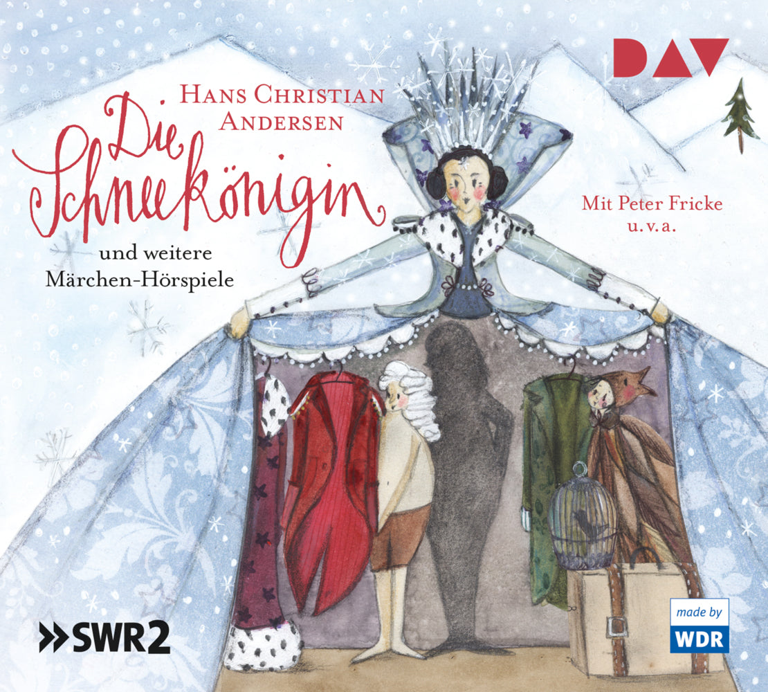 Die Schneekönigin und weitere Märchen-Hörspiele, 3 Audio-CDs (Hans Christian Andersen)