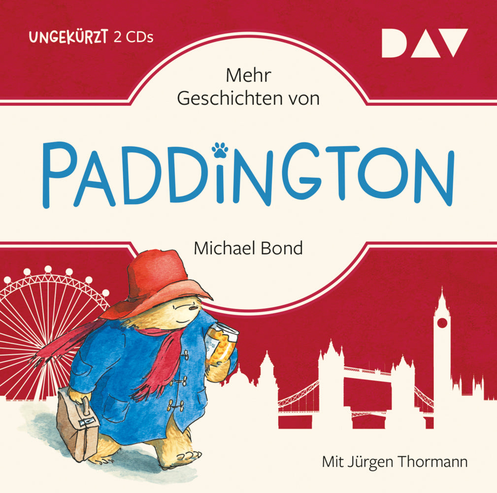Mehr Geschichten von Paddington, 2 Audio-CDs (Michael Bond)