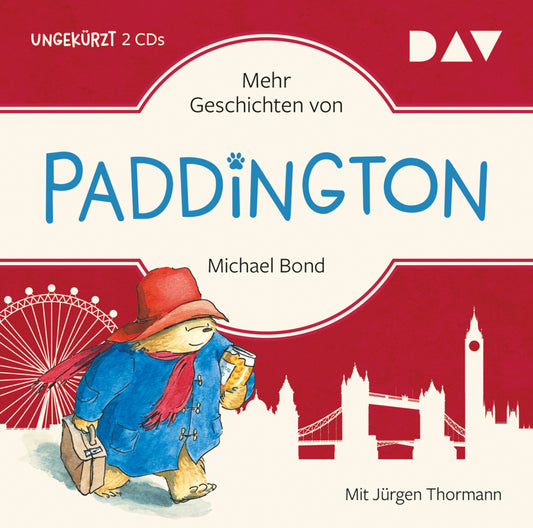 Mehr Geschichten von Paddington, 2 Audio-CDs (Michael Bond)
