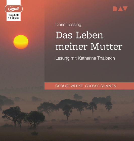Das Leben meiner Mutter, 1 Audio-CD, 1 MP3 (Doris Lessing)