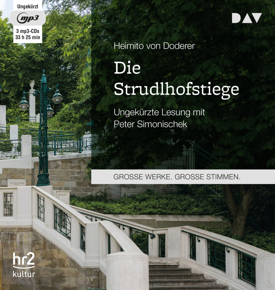 Die Strudlhofstiege, 3 Audio-CD, 3 MP3 (Heimito Von Doderer)