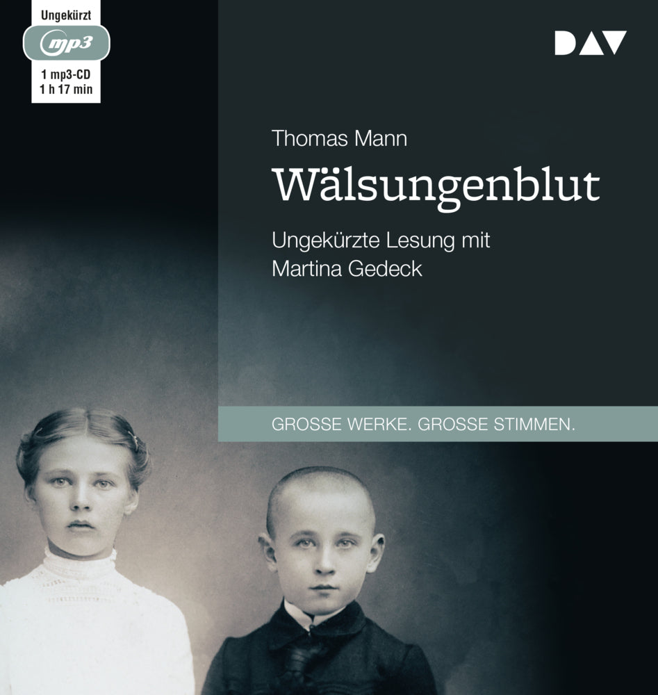 Wälsungenblut, 1 Audio-CD, 1 MP3 (Thomas Mann)