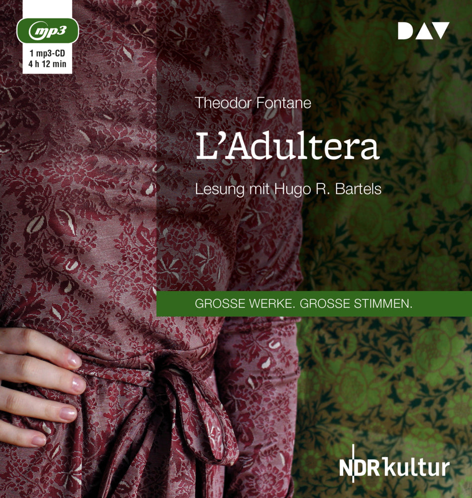 L'Adultera, 1 Audio-CD, 1 MP3 (Theodor Fontane)