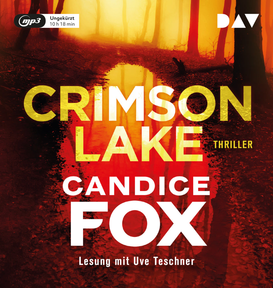 Crimson Lake, 1 Audio-CD, 1 MP3 (Candice Fox)