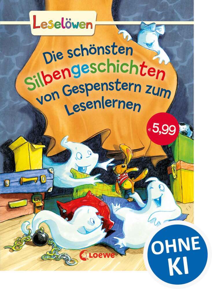 Die schönsten Silbengeschichten von Gespenstern zum Lesenlernen