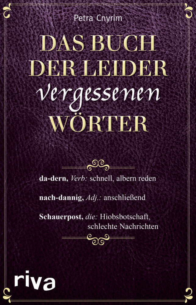 Das Buch der leider vergessenen Wörter (Petra Cnyrim)