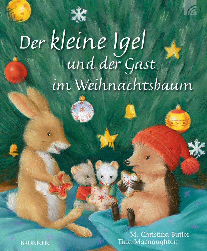 Der kleine Igel und der Gast im Weihnachtsbaum (M. Christina Butler)