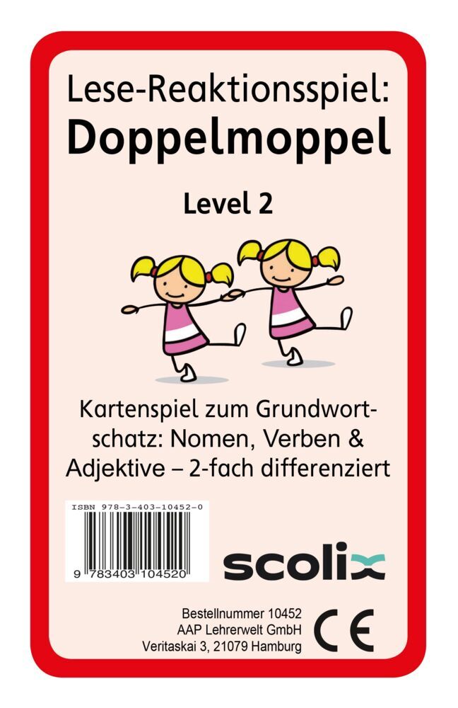 Lese-Reaktionsspiel: Doppelmoppel Level 2 (Christine Von Pufendorf)
