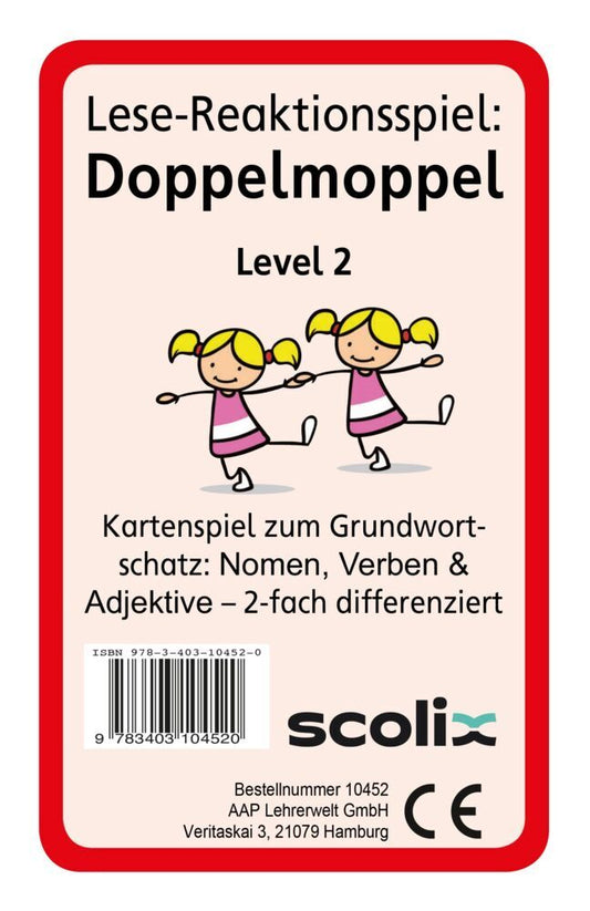 Lese-Reaktionsspiel: Doppelmoppel Level 2 (Christine Von Pufendorf)