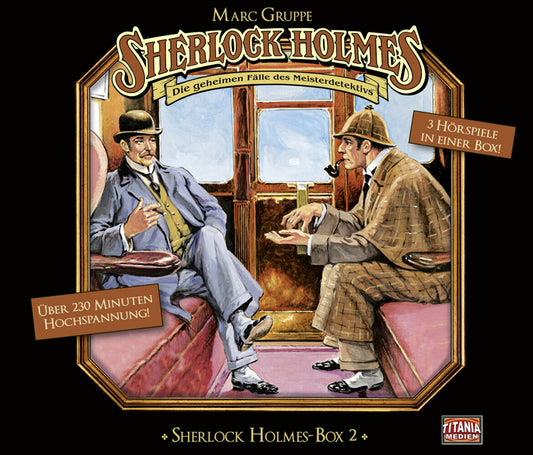Sherlock Holmes Box 2.Box.2, 3 Audio-CD (Arthur Conan Doyle)