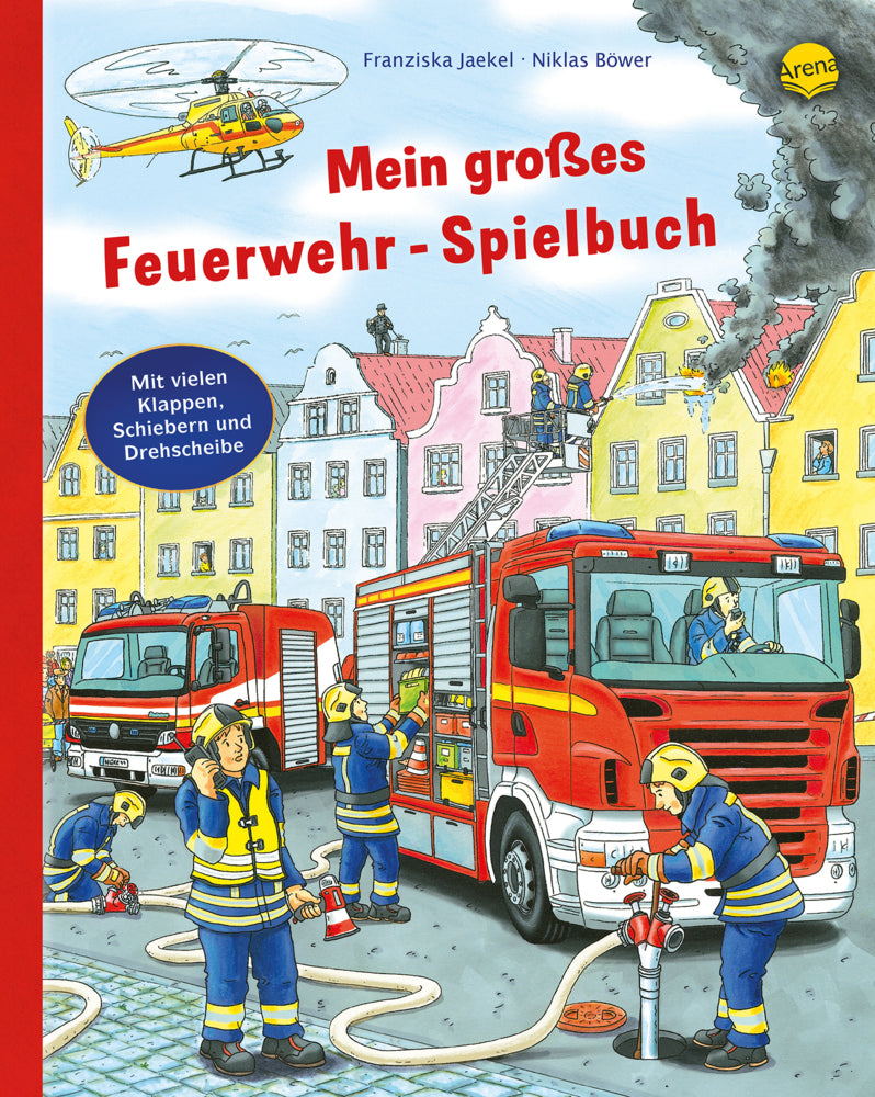 Mein großes Feuerwehr-Spielbuch (Franziska Jaekel)