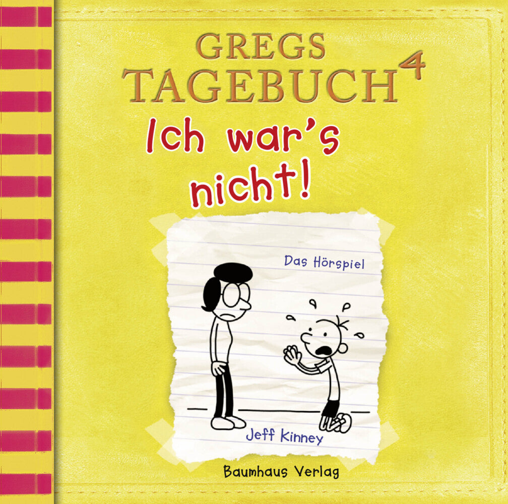 Gregs Tagebuch - Ich war's nicht!, 1 Audio-CD (Jeff Kinney)