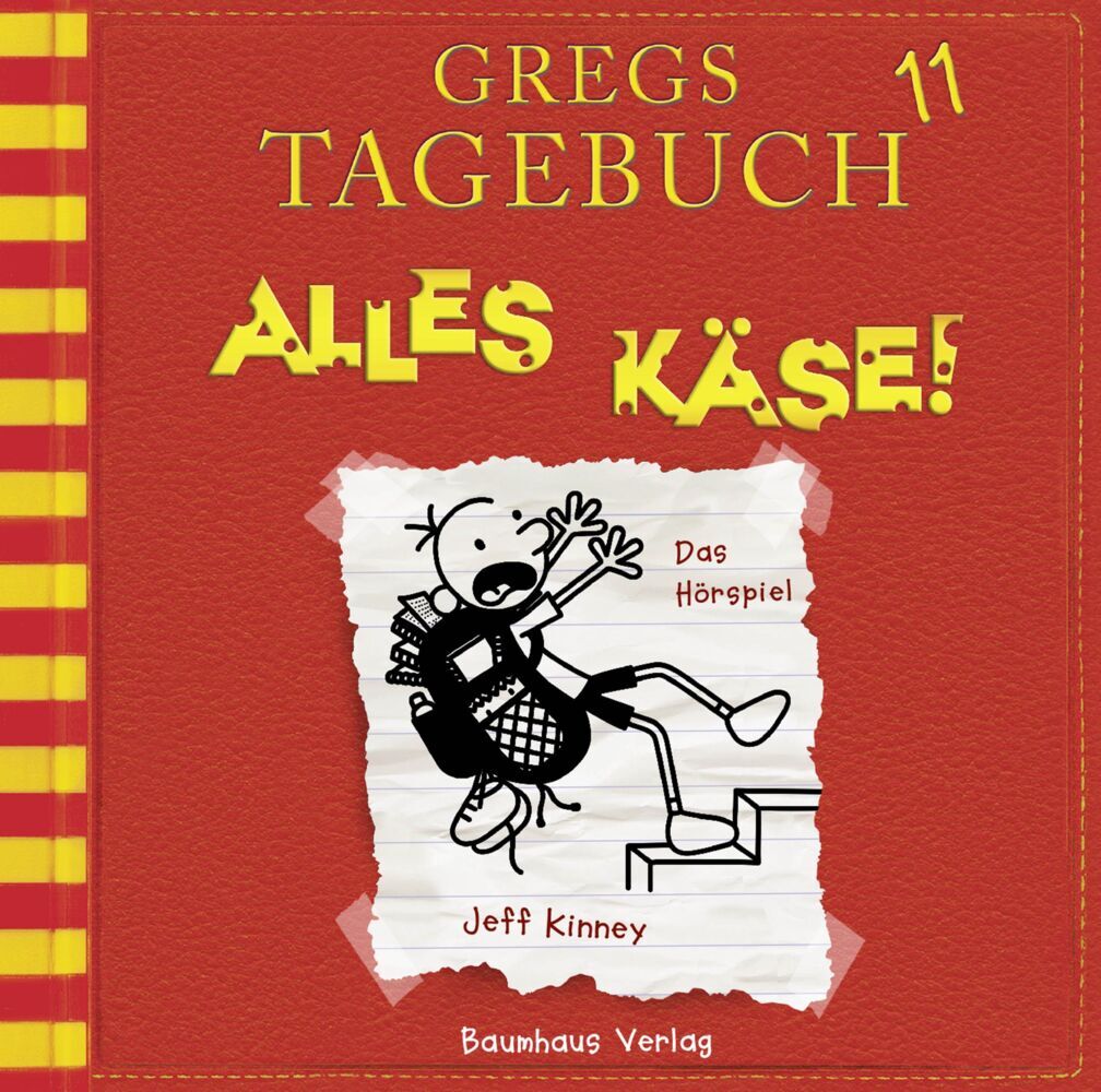 Gregs Tagebuch - Alles Käse!, 1 Audio-CD (Jeff Kinney)