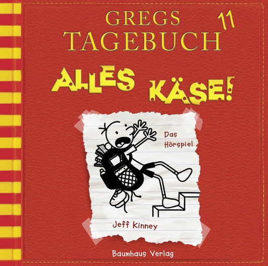 Gregs Tagebuch - Alles Käse!, 1 Audio-CD (Jeff Kinney)