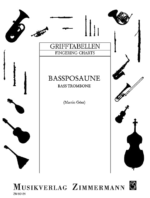 Grifftabelle für Posaune (Bass) (Martin Göss)