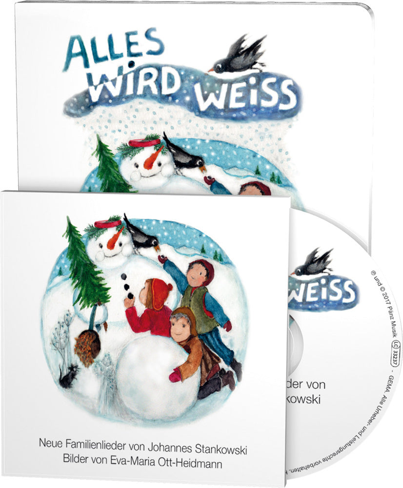 Alles wird weiss, m. 1 Audio-CD (Johannes Stankowski)