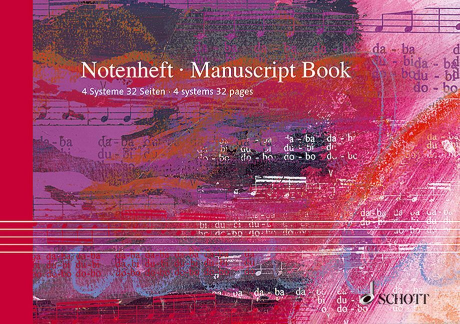 Notenheft Din A5 quer
