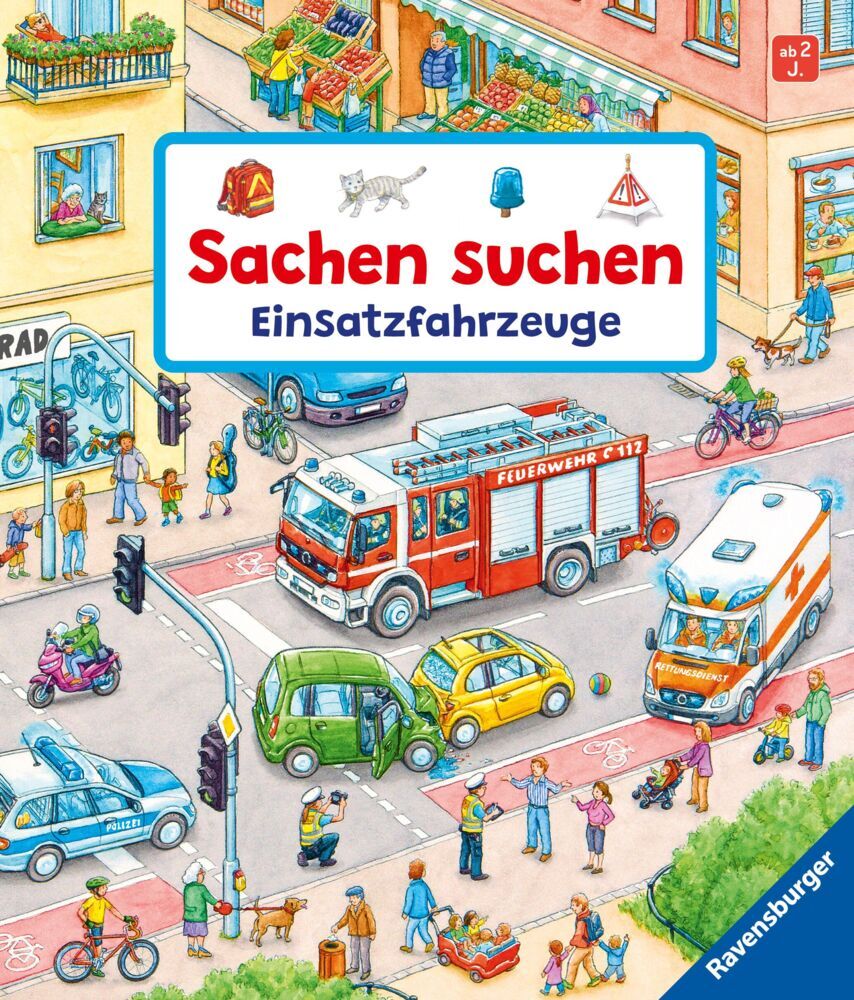 Sachen suchen - Einsatzfahrzeuge (Susanne Gernhäuser)