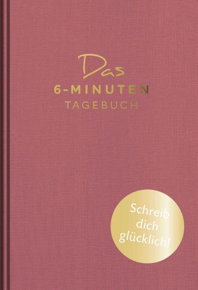 Das 6-Minuten-Tagebuch (granat) (Dominik Spenst)