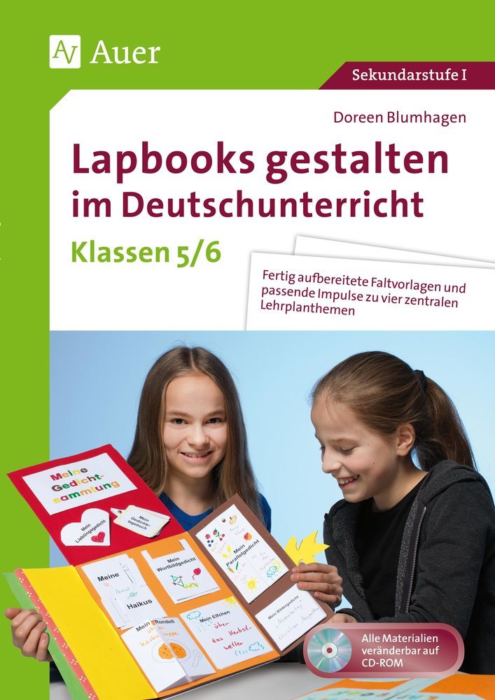 Lapbooks gestalten im Deutschunterricht 5-6, m. 1 CD-ROM (Doreen Blumhagen)