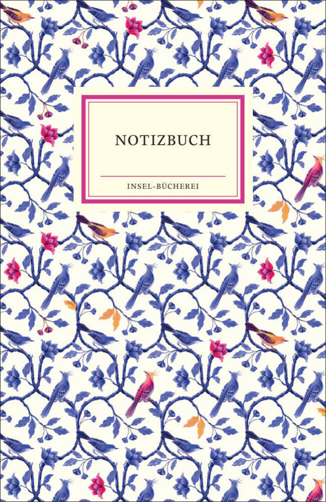 Notizbuch Insel-Bücherei »Ranken indigo« (Insel Verlag)
