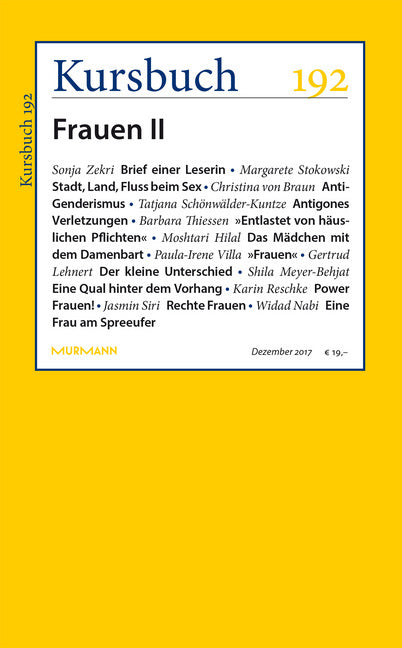Kursbuch 192 (Peter Felixberger)
